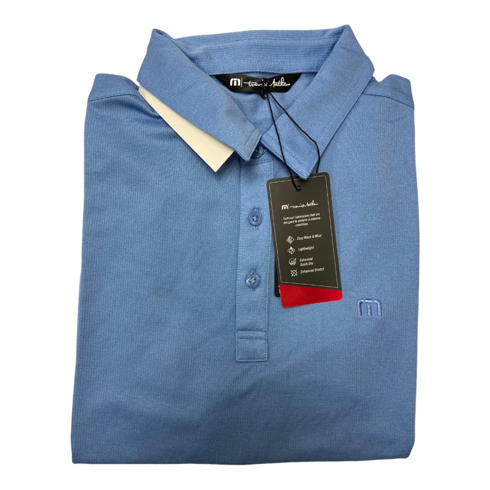 Travis Mathew Golf Polo - Blue - Picture 2 of 8